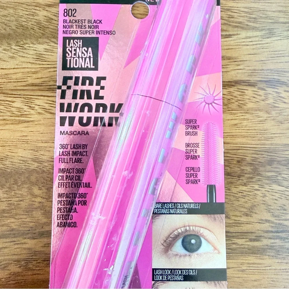 Maybelline‎ Lashsensational Firework Mascara - Blackest Black 802